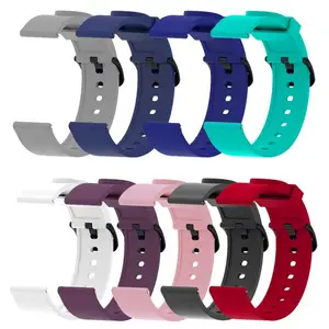 20mm smart watch band for amazfit bip strap silicone bracelet correa for xiaomi huami amazfit gts bit pace lite youth accessorio 1 Item image