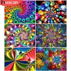 Алмазная вышивка с изображением цветов, квадратных и круглых страз