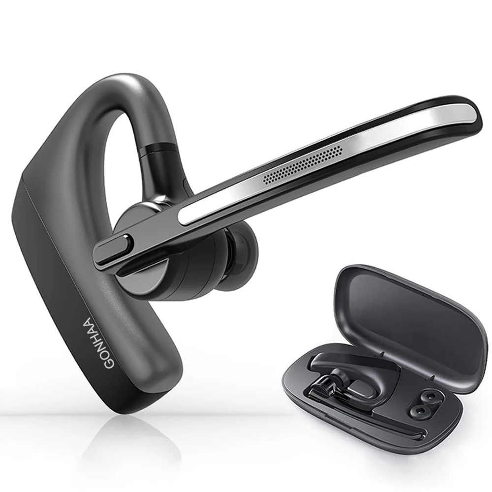 

Bluetooth Headset Wireless Bluetooth Earphones HD With CVC8.0 Dual-Mic Noise Reduction Function, Suitable For Smart Phones