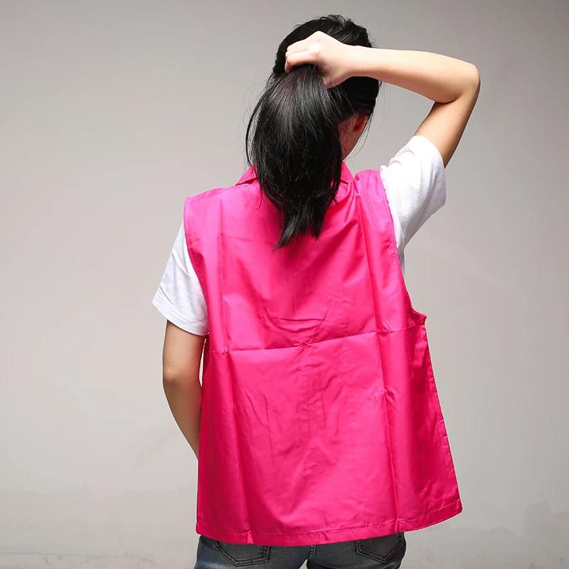 

Women Casual Vest Bright Colour Zipper Front Sleeveless Outerwear Female Lightweight Waistcoat Leisure Plain Daily Work Apparel