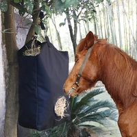 horse hay bag slow feed bag waterproof oxford cloth large feeder bag full day feeding horse equipment farm equestrian supplies