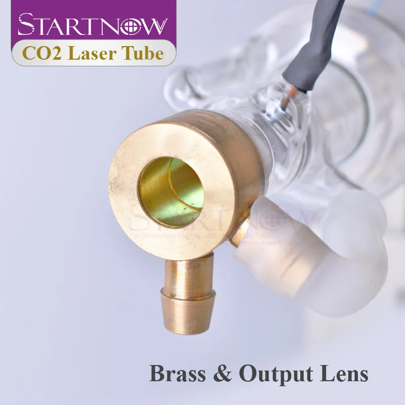 Startnow CO2 лазерная трубка 100 Вт 1450 мм стеклянная лампа диаметром 80 деревянная