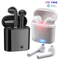 i7s tws wireless headphones bluetooth 5 0 earphones sport earbuds headset with mic charging box headphones for all smartphones