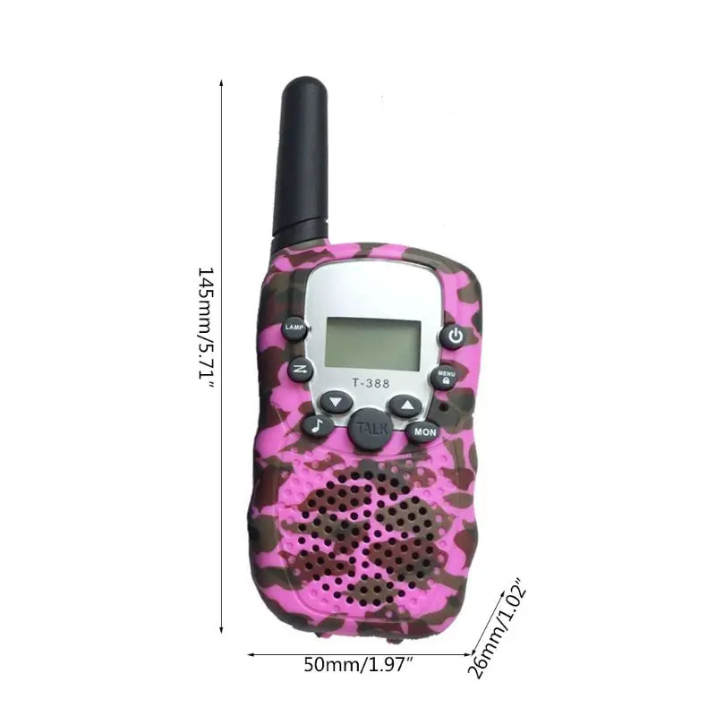 

2 Pack Walkie Talkies for Kids, 2 Mile Range, - Good Gift
