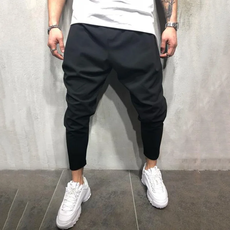 

Zogaa 2020 New Men's Cross Joggers Hip Hop Streetwear Casual Track Pants Male Solid Cotton Sweatpants Deep Crotch Baggy Trousers