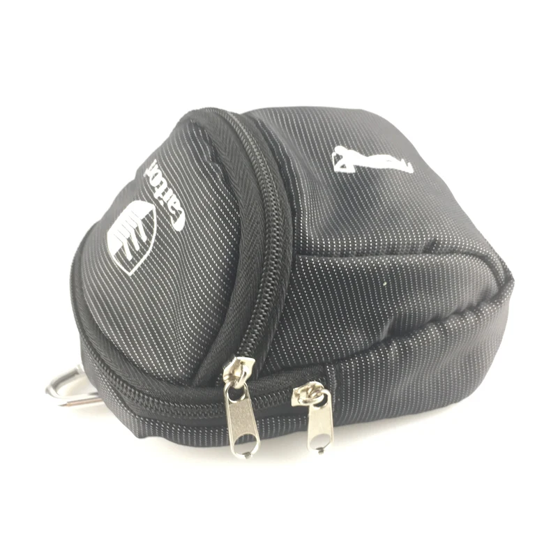 

1pcs golf bag Mini Holder Waist Bag With Hook nylon can hold 6 golf balls Outdoor Sports Golfer's Gift pack Economic small