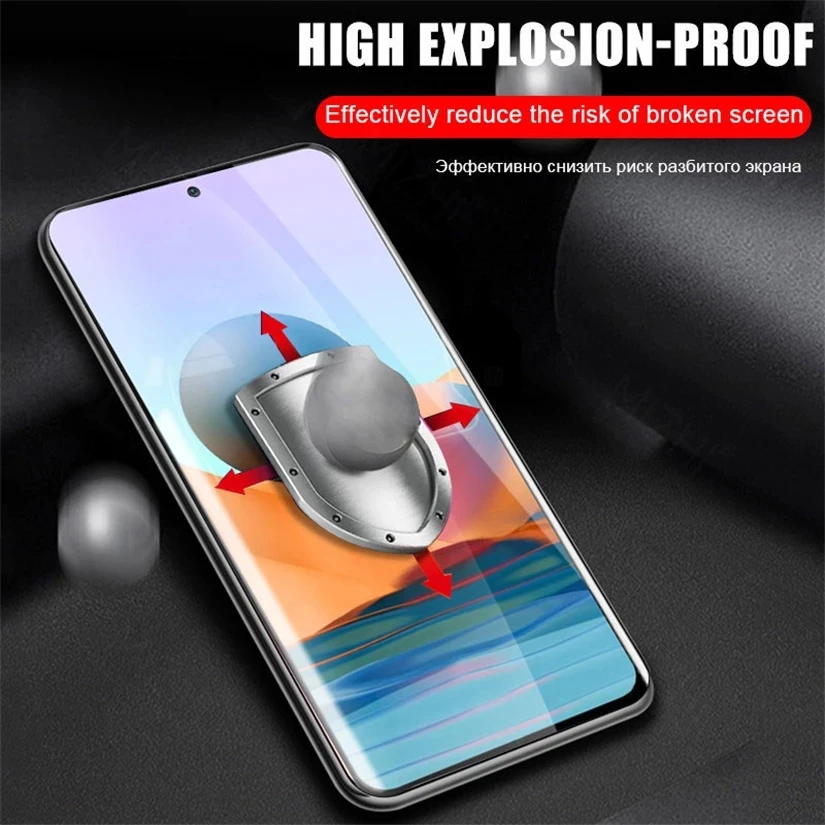 Защитная пленка для экрана Xiaomi Poco X3 NFC Pro F1 Гидрогелевая защитная на Pocox3 GT X 3 F M F3 M3 |