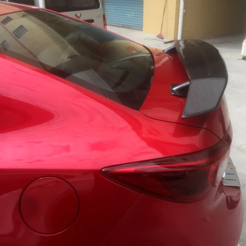 Задний спойлер из углеродного волокна для Mazda 3 Axela sedan 4 door 2014 +
