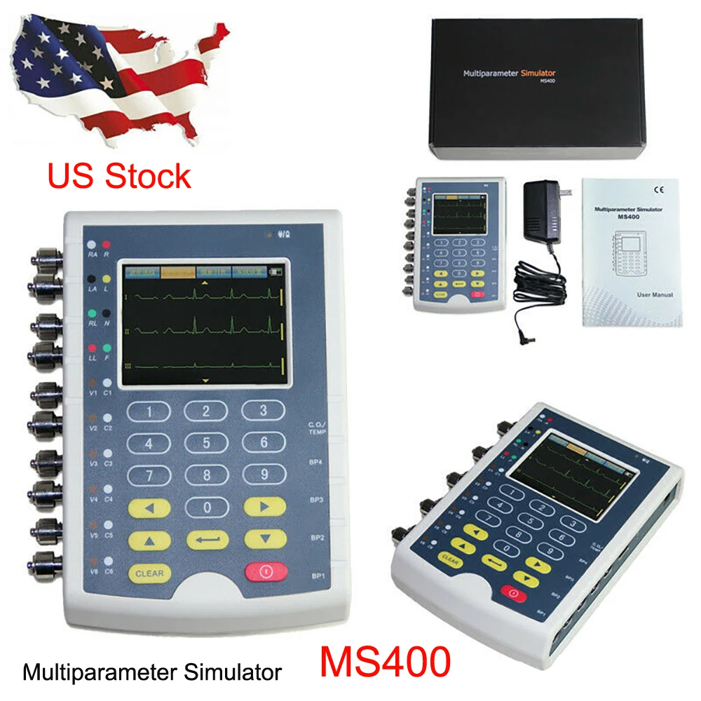

CONTEC MS400 Multi-parameter Patient simulator Patient signal oxygen generator for patients