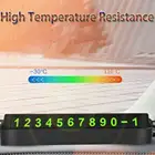Табличка с номером телефона для автомобиля, табличка для временной парковки, аксессуары для интерьера автомобиля, стояночный номер телефона X6Z5