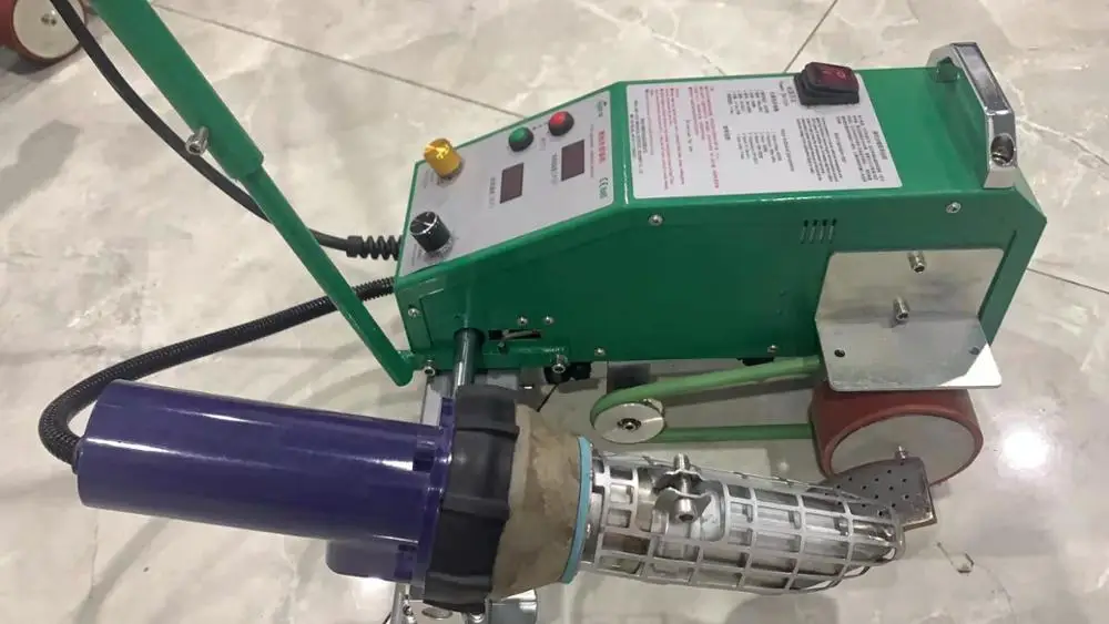 Горячий воздух сварочный аппарат баннер stiching машина|banner welding machine|hot air machinebanner |