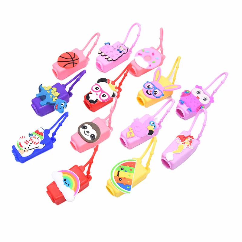 Мини 30 мл силиконовый держатель для дезинфицирующего средства рук