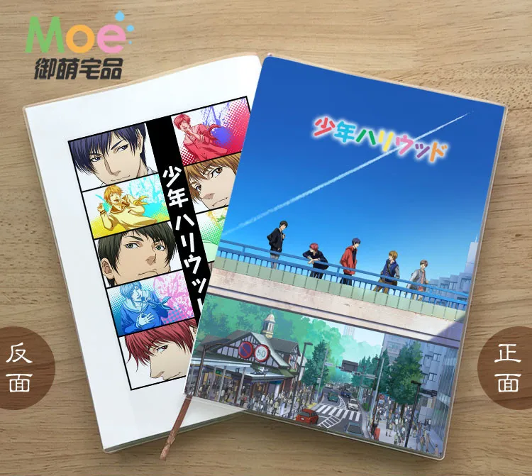 

Anime HOLLY STAGE FOR 49 Figure Student Writing Paper Notebook Delicate Eye Protection Notepad Diary Memo Gift