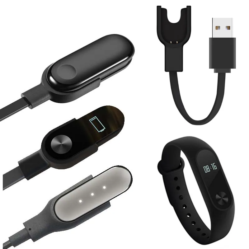 Зарядный шнур для Xiaomi Mi Band 1 2 3 сменный USB кабель зарядки адаптер смарт браслета