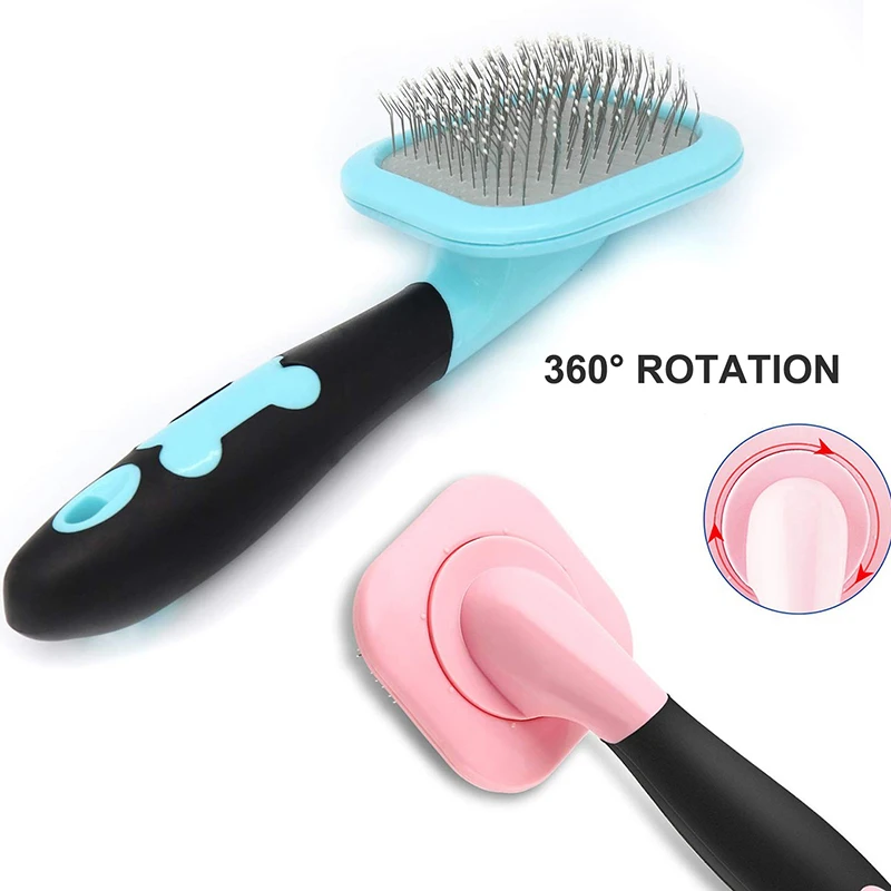 Щетка для груминга кошек MESNUG с вращением на 360 градусов профессиональная