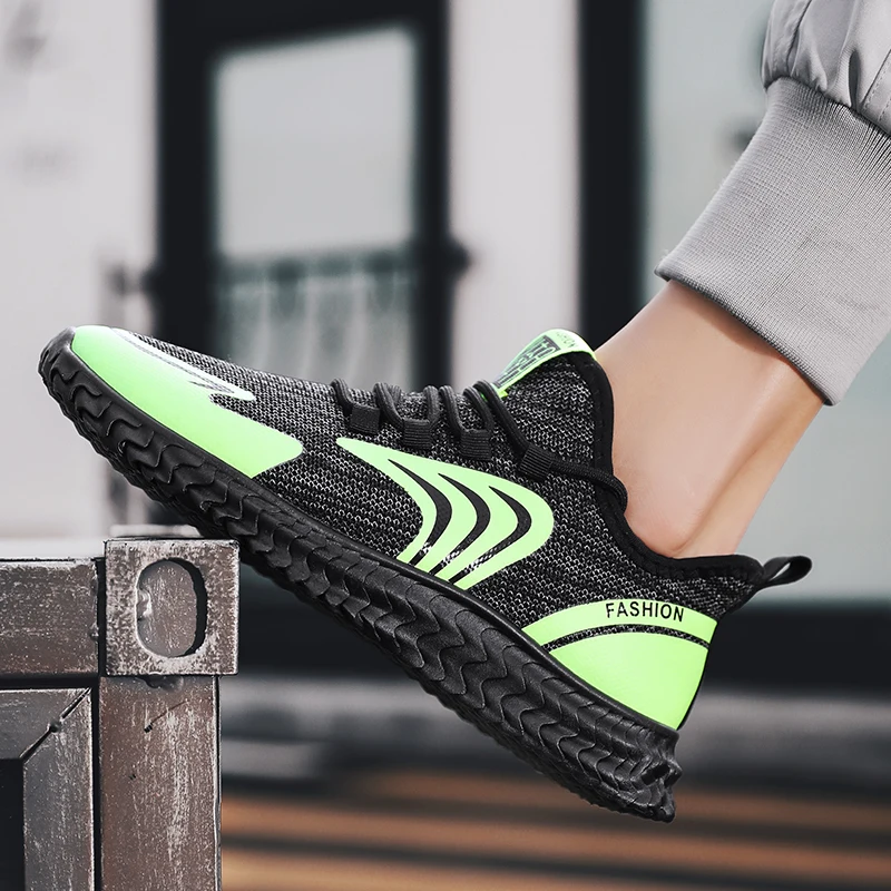 

Men Running Shoes Breathable Outdoor Sports Shoes Lightweight Sneakers for Women Comfortable Couple Cushion Flats Training