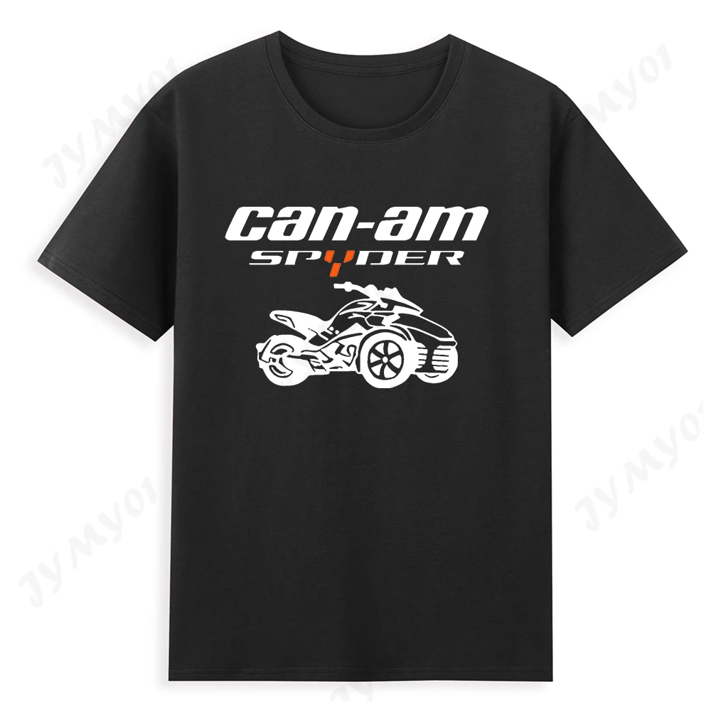 

Locomotive Pattern Cam-am BRP T Shirt Mens Clothing Motorcycle Logo Brand Sports Style Tops Summer New T-shirts