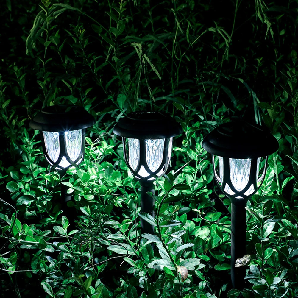 

6Pcs Solar Lamp LED Ground Plugged Torch Light Landscape Garden Villa Decoration Outdoor Lighting LED Ground Garden Decorative
