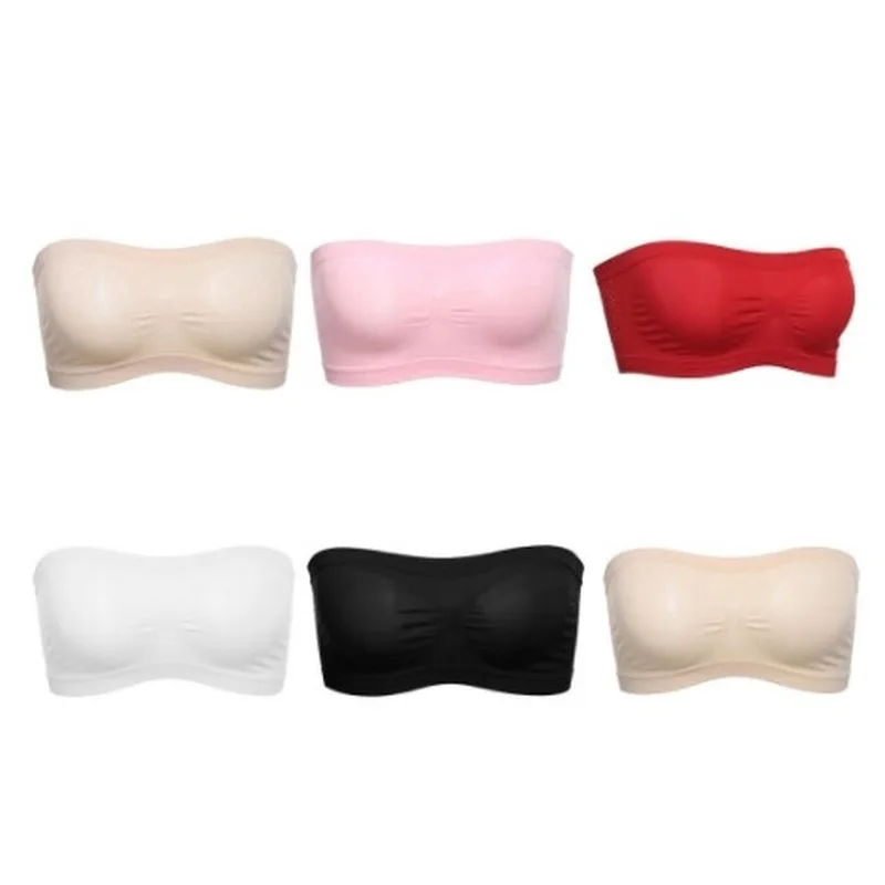 Бюстгальтер женский без бретелек бесшовное нижнее белье | Женская одежда