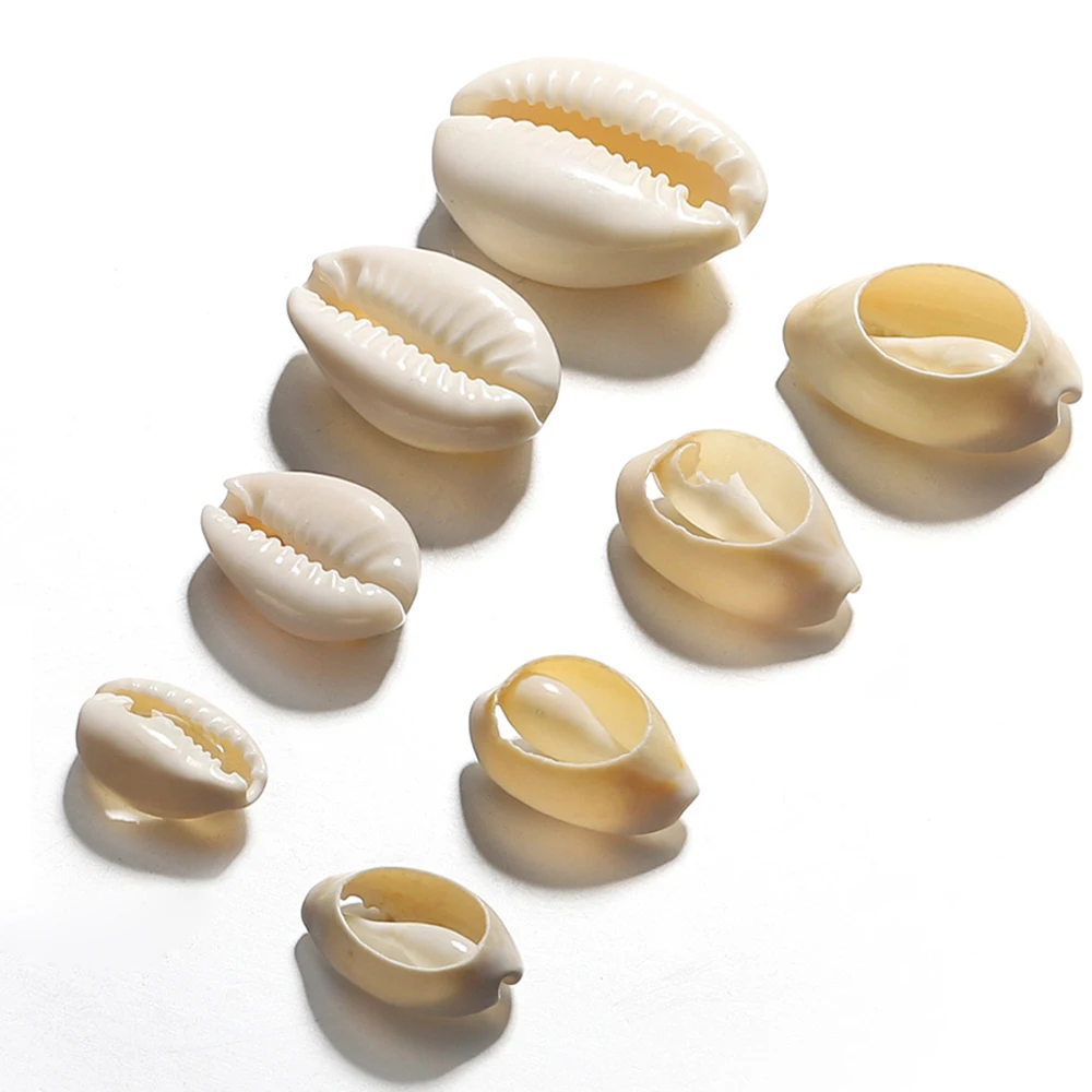 

50pcs DIY Seashell Cowrie Conch Beads Beach Jewelry Accessories for Women Sea Shells Earrings Bracelet Necklace Making