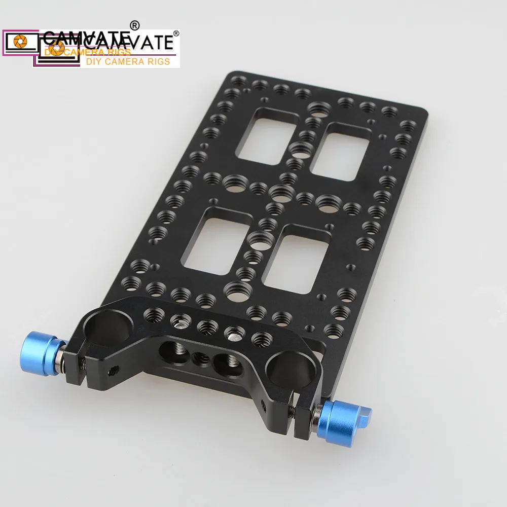 Многоцелевая Монтажная пластина CAMVATE для сыра и двойной зажим 15 мм шарнирных