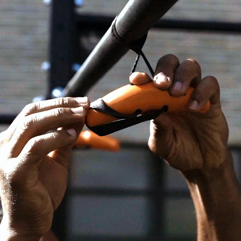 

1 Pair Heavy Duty Exercise Handles Training Grip Strength Sling for Pull-Up Bar Pull-Up Handle Bars Barbells