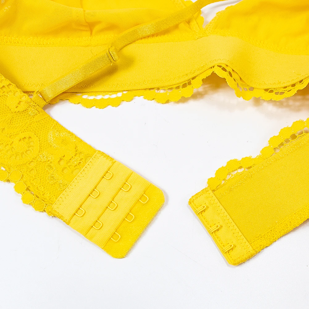 Женское сексуальное нижнее белье цветочный кружевной мягкий Бралетт во