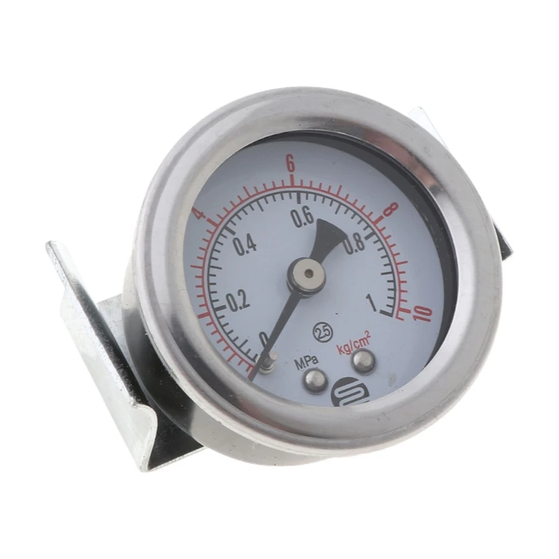 

0~1.0MPa 0~150psi Pressure Gauge with Bracket Panel Type Double Scale Display 203C