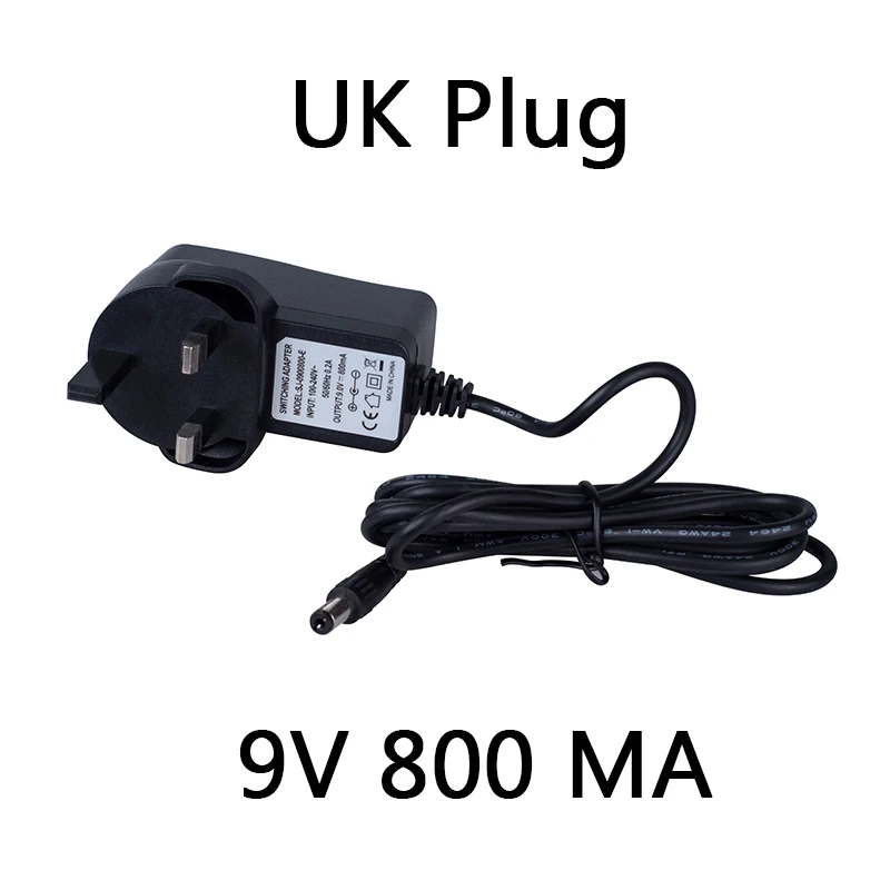 joyo dc 9v adapter 800ma power adapter kabel elektrische gitarre effekt pedal adapter netzteil 15 m eu uns uk stecker free global shipping