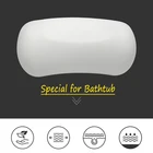 Подушка для ванны нескользящая Мягкая Водонепроницаемая массажная подушка на подголовник для ванны подушка для ванны спа с присосками аксессуары для ванной комнаты