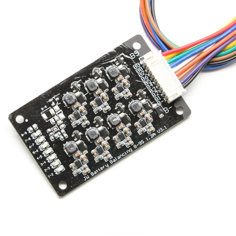 Active equalizer energy transfer board 2-17 series inductor / capacitor transduction 1.2A-5A high current equalization mode |