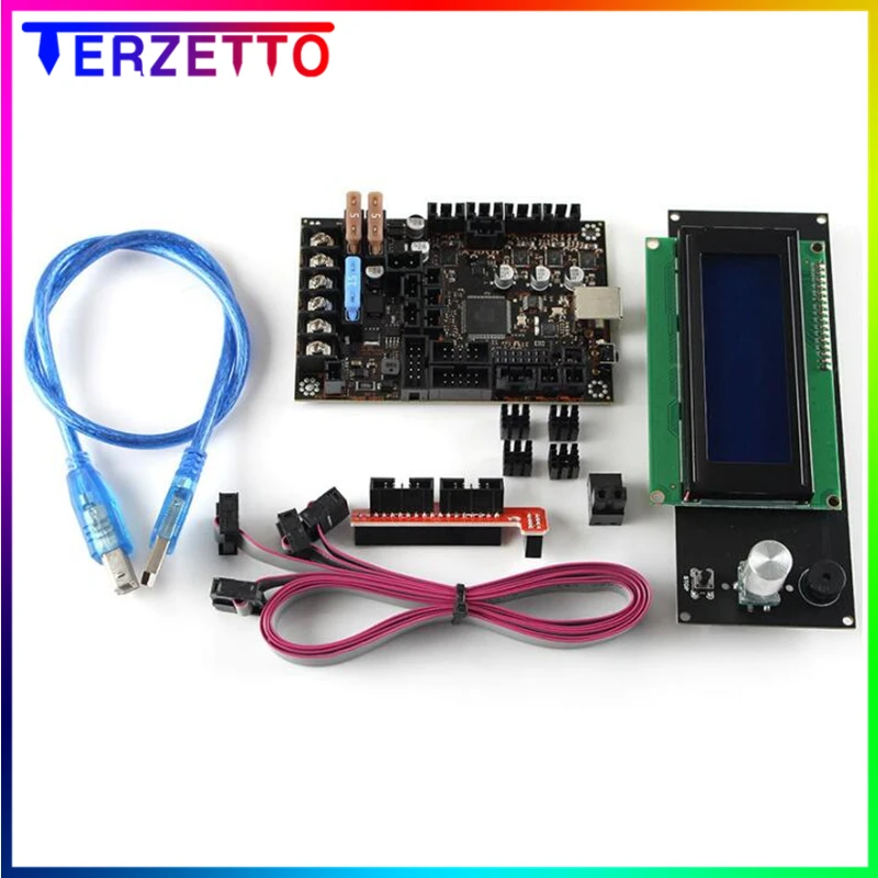 Материнская плата Einsy Rambo 1.1b для 3D-принтера Prusa i3 MK3 MK3S TMC2130 шаговые драйверы SPI 4
