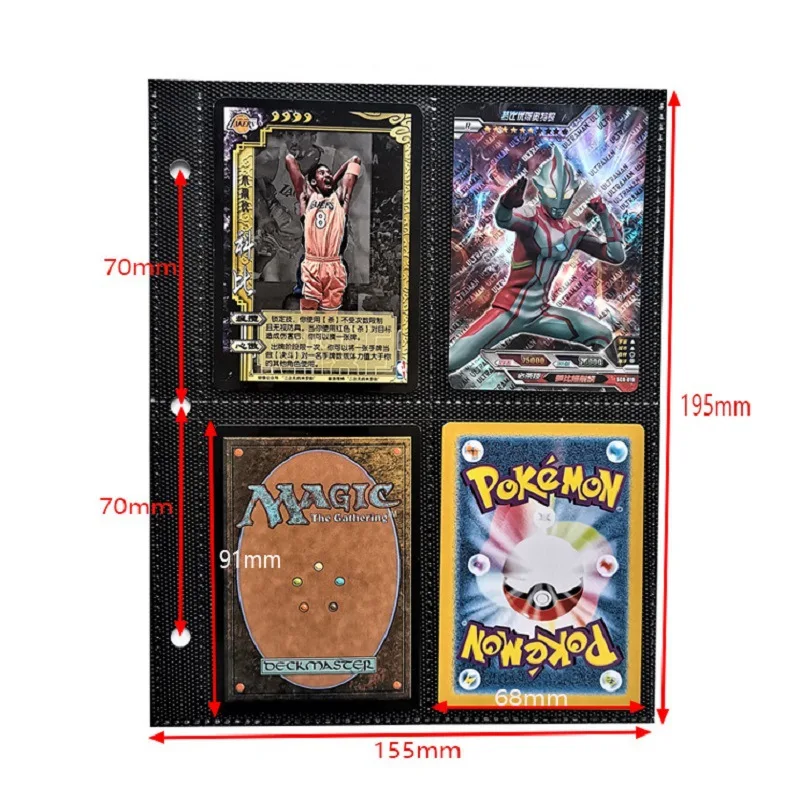 

Aa5 small four-block card page transparent card card card card current album small card BTS PTCG Magic card
