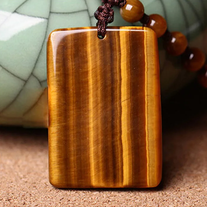 Китайский Натуральный тигровый глаз искусственный камень ручная работа