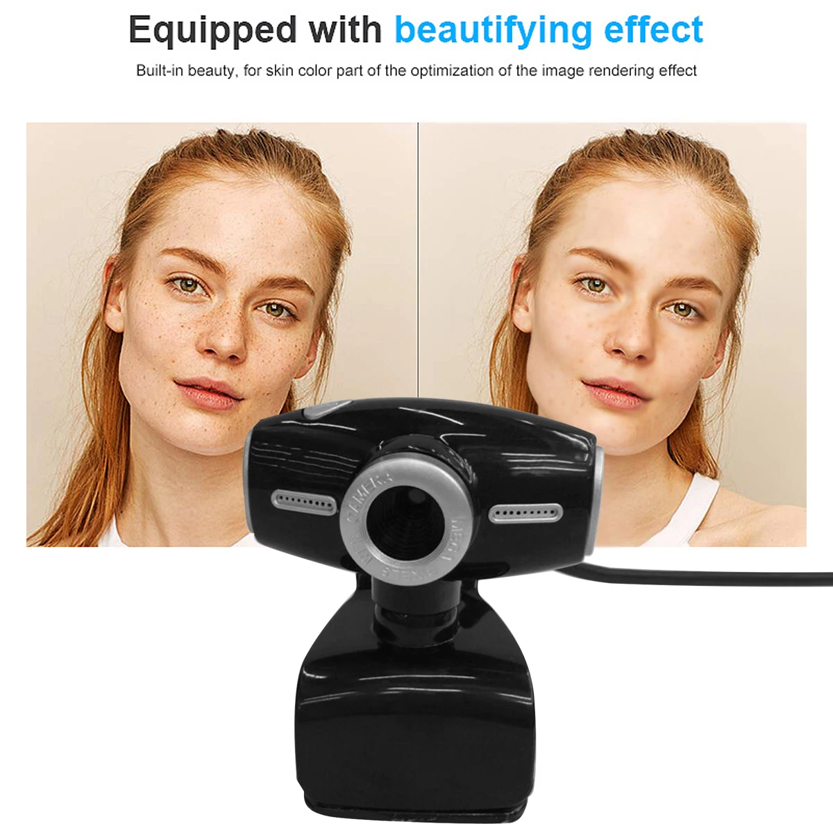 

800x600 USB 2.0 Web Camera Clip-on Webcam with Microphone for Computer PC Laptop Desktop Built-in digital microphone