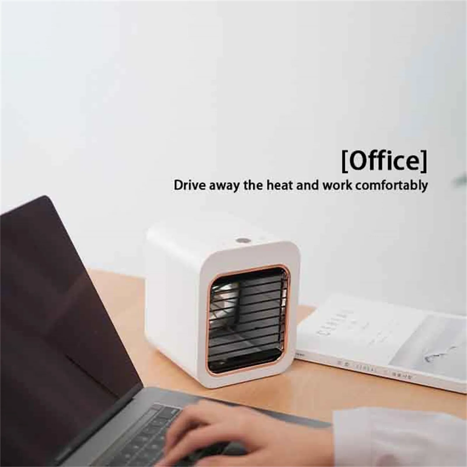 

2021 New And High Quality Simple And Convenient Fan USB Mini Portable Air Conditioner Humidifier Air Cooler Upgraded Mute