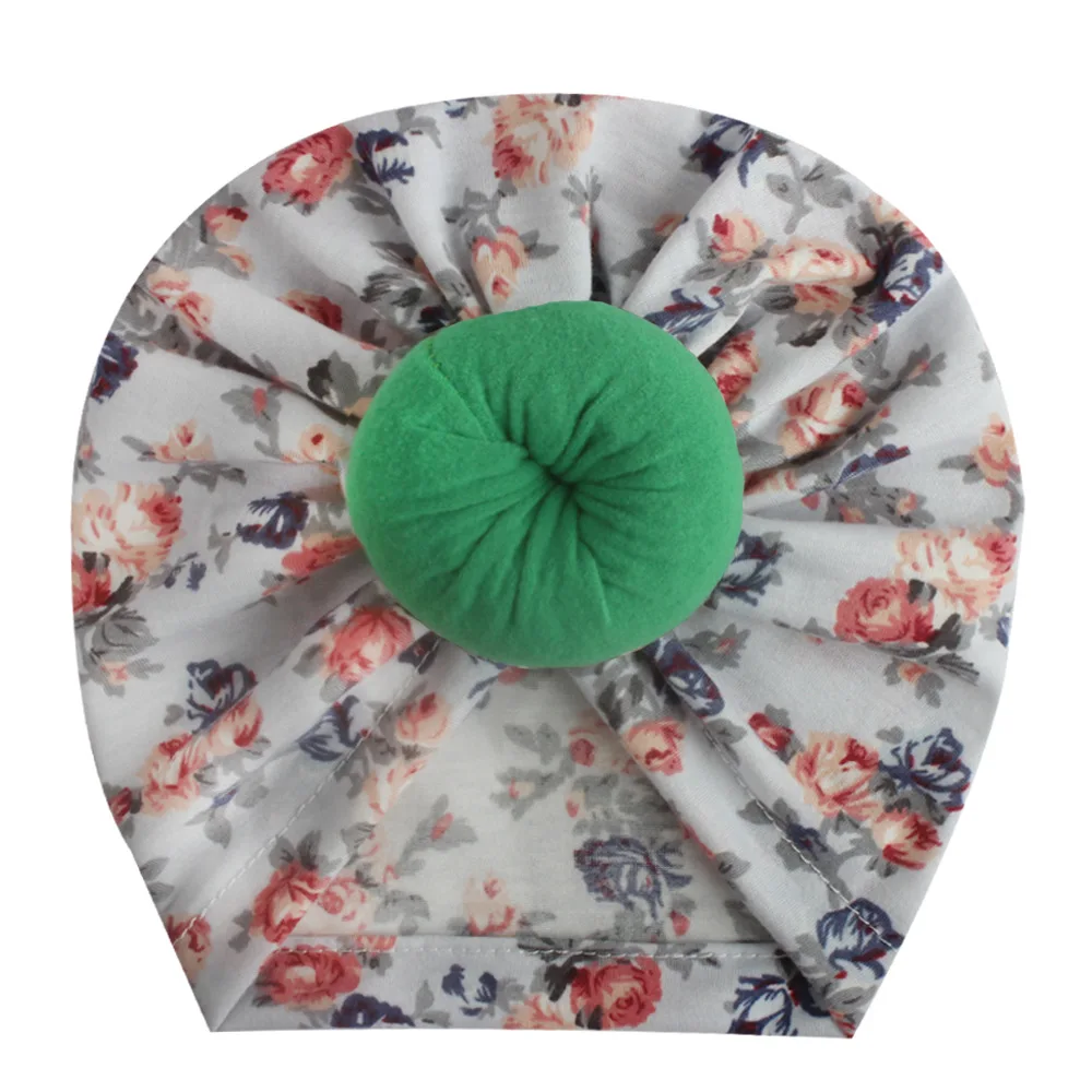 2019 детская хлопковая Шапка бини для новорожденных девочек зимние шапки в стиле