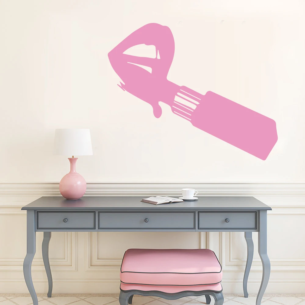 Настенные виниловые Стикеры для девичьей комнаты декоративные обои наклейки