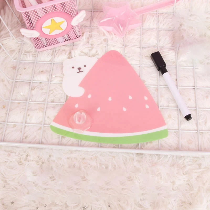 2 шт./компл. Мультяшные магниты на холодильник с ручкой перезаписываемая доска