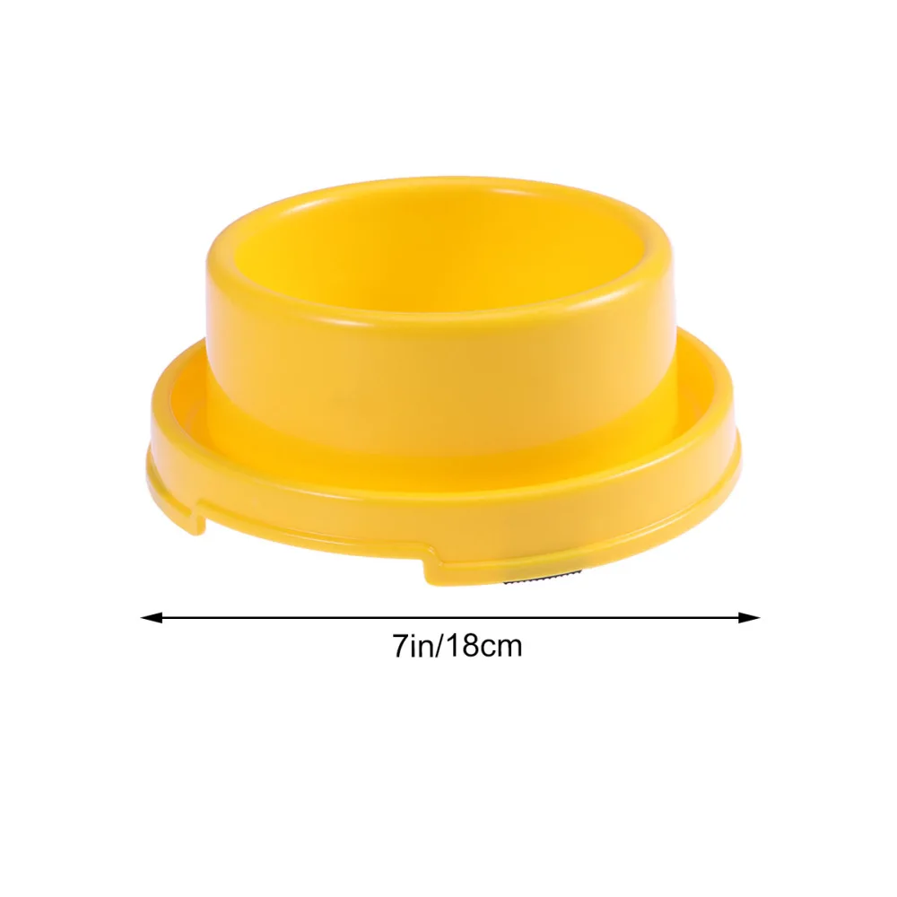 

Circle Pet Food Bowls Anti-ant Dog Feeding Dishs For Puppy and Cat (Green)