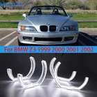 Для BMW Z3 1999 2000 20001 2002 отличный стиль DTM ультра яркие светодиодные глаза ангела DRL кольца ореола аксессуары для модернизации