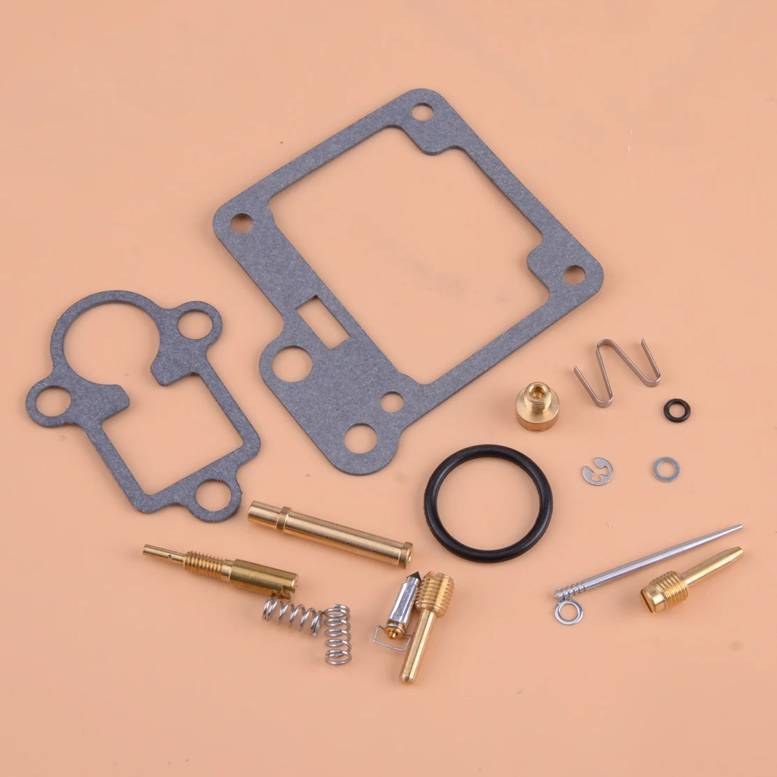 Новый мотоцикл Карбюратор Ремонтный комплект Замена подходит для Yamaha YFM80 Барсук