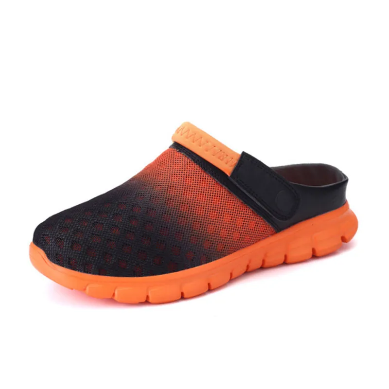 2020 летние мужские сандалии с дышащей сеткой Летняя Пляжная Мужская обувь