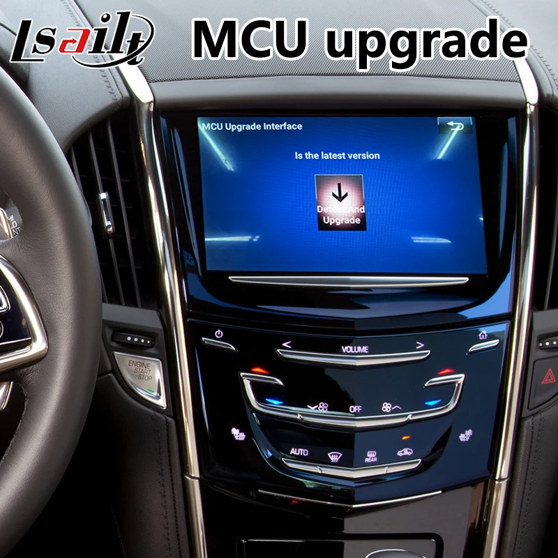 Видеоинтерфейс Lsailt Android для Cadillac ATS CUE System 2014 2019 модель GPS навигации беспроводной