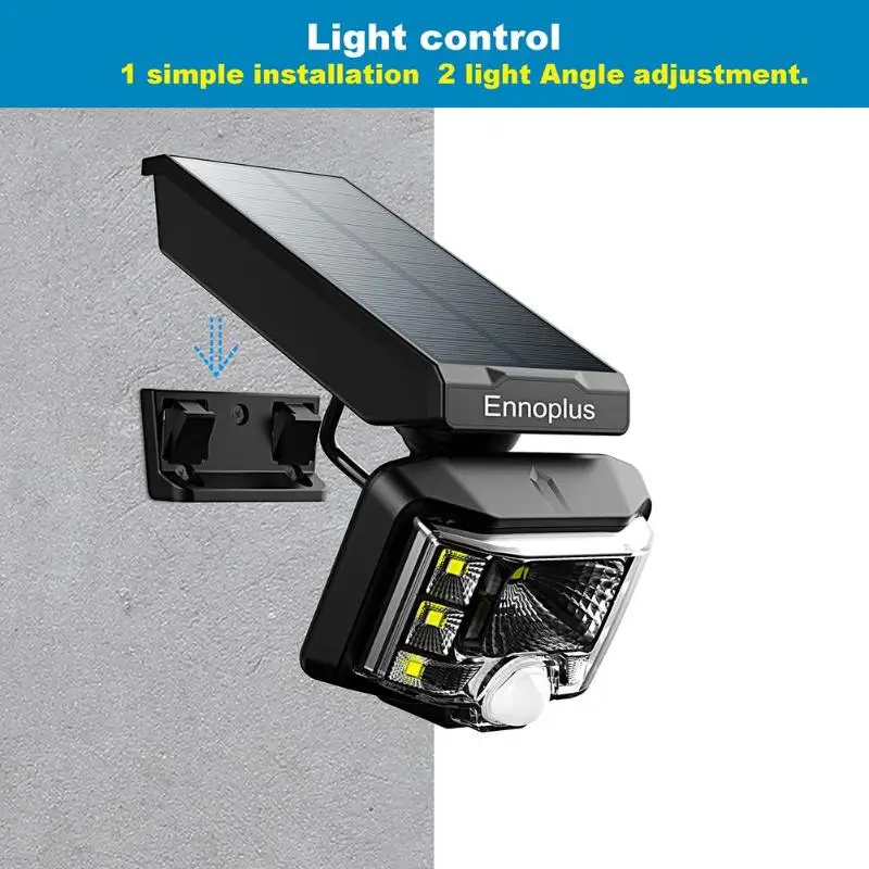 Светодиодный настенный светильник наивысшего качества на солнечных батареях IP65