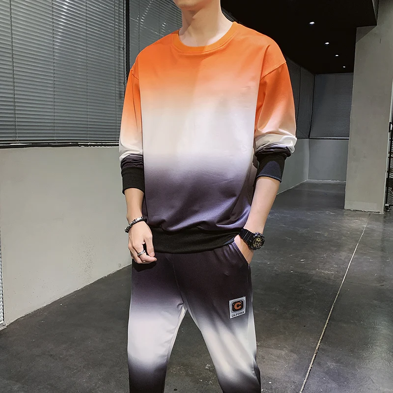 Спортивный костюм бренд 2020 спортивный для мужчин комплект из 2 предметов