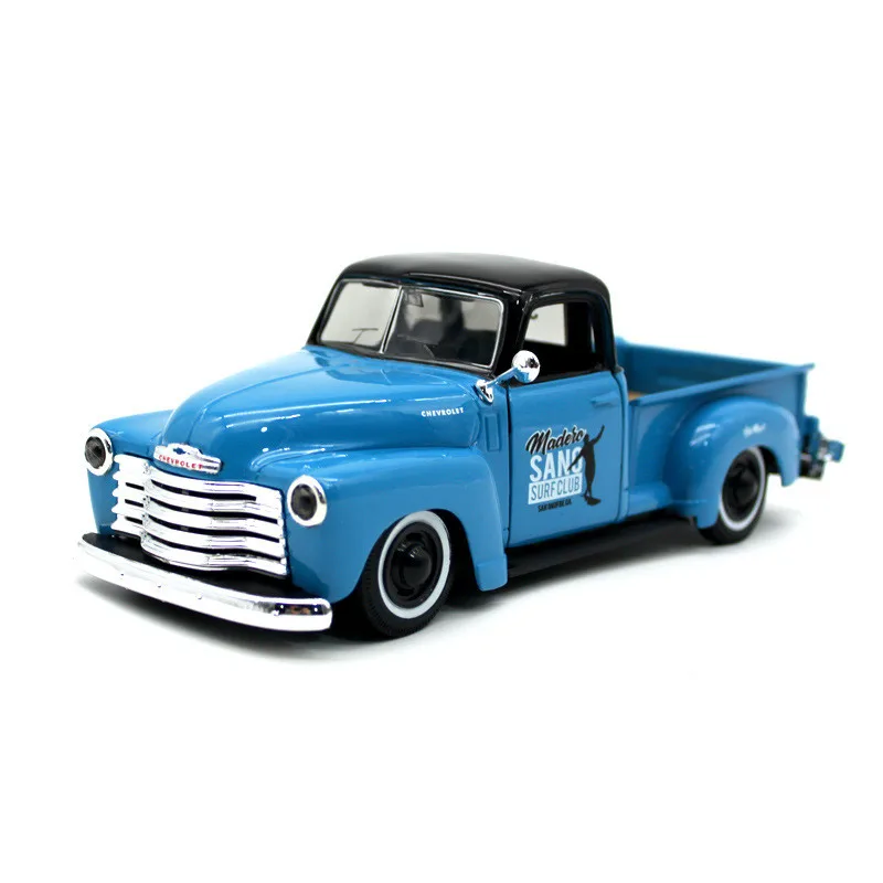 Изысканная серия 1:25 1950 Chevrolet звукосниматель сплава модель высокая имитация литья