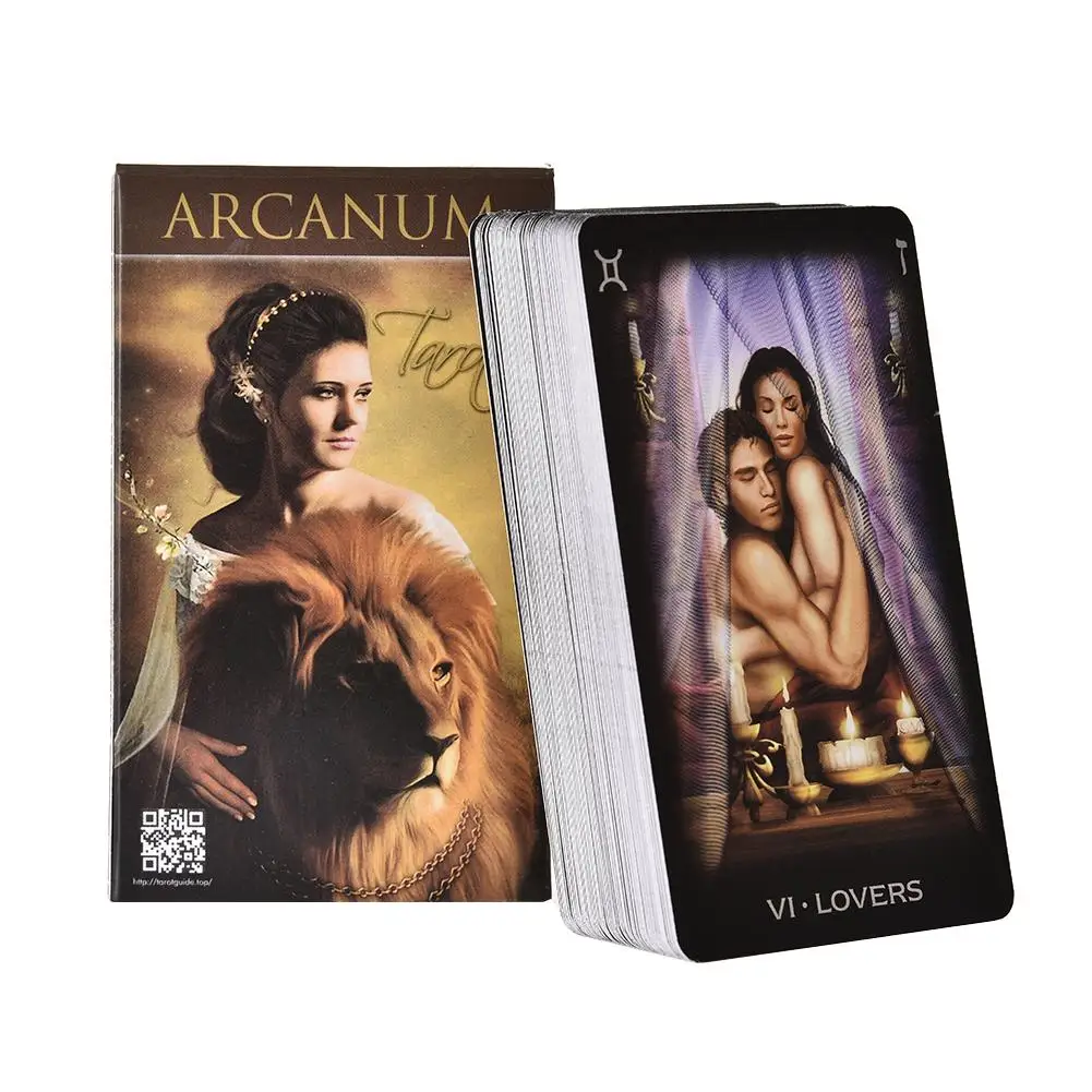78 шт. Arcanum карты для настольных игр с изображением оракла таро развлечения