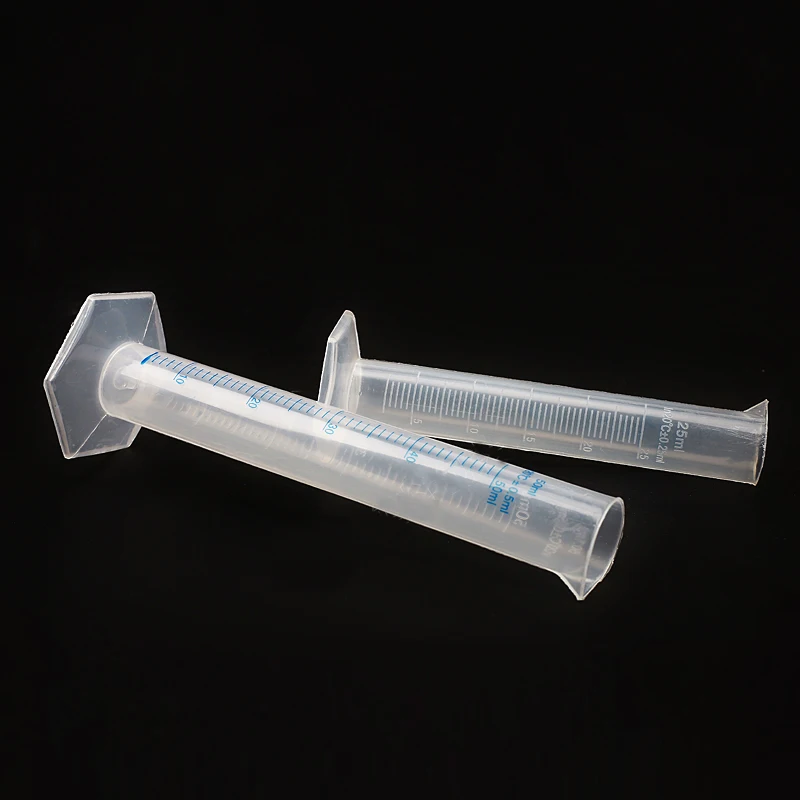 Высококачественный прозрачный пластиковый химический цилиндр лабораторные