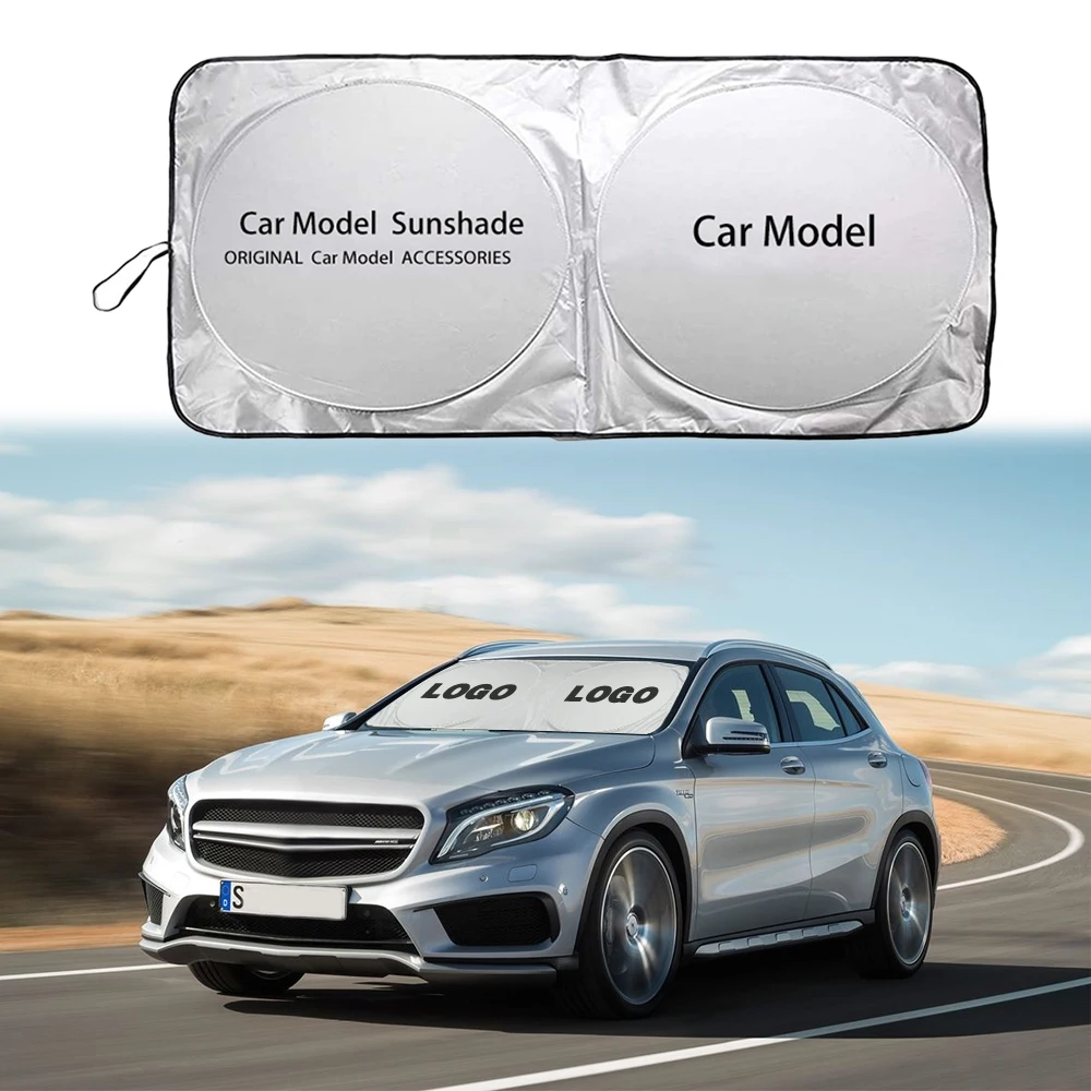 

Лобовое стекло автомобиля зонтики логотип зонтик авто чехол для Renault Duster Sandero Logan Megane Scenic символ, талисман Trafic Triber Twingo